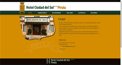 Desktop Screenshot of hotelpirula.com